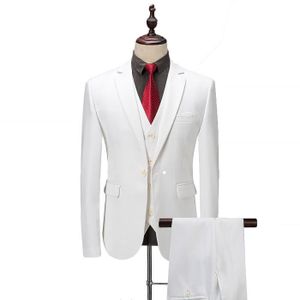 costume blanc pas cher