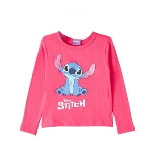 T-SHIRT Disney - T-shirt - LIL23-2440 S1-4A - T-shirt Lilo & Stitch - Fille
