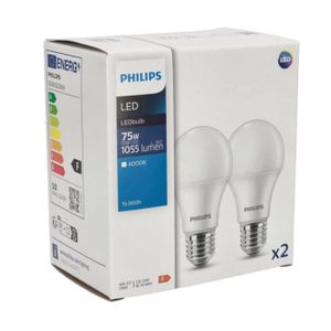 Ampoule A67 rétro à filaments LED E27 blanc froid 1055 lm 7,8 W XANLITE