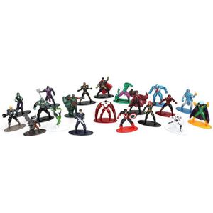 FIGURINE - PERSONNAGE Figurines Marvel Coffret 20 pièces en métal - Jada