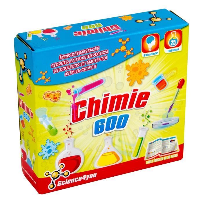 Enfants Chimie Kit Tige Jouets Éducatifs Rôle Jouer BRICOLAGE Expérience de  Chimie pour Chidlren 3-11 Ans Olds UNE gazechimp - Cdiscount Jeux - Jouets
