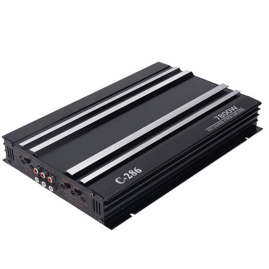 Mxzzand Amplificateur stéréo de voiture Amplificateur de voiture 7800W