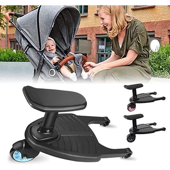 Landau bébé avec support hot sale