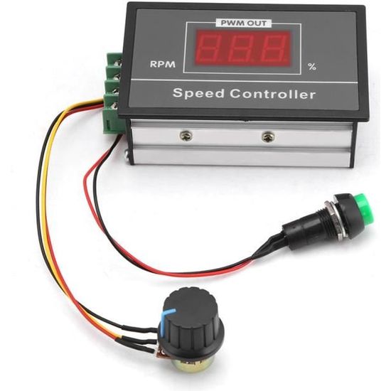 Contrôleur Moteur DC 48V 21A Pour Jardin Extérieur - Remplacement Intelligent - Argent