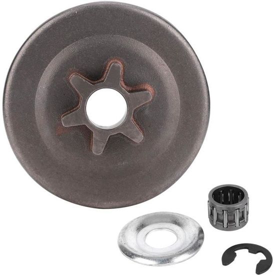 Kit Roulement à Aiguilles Et Tambour D'embrayage Pour Tronçonneuse Chinoise 2500 25cc - 3/8" 6T