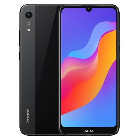 Huawei Honor 8A Smartphone Visage Débloqué Téléphone Mobile noir 2 + 32G