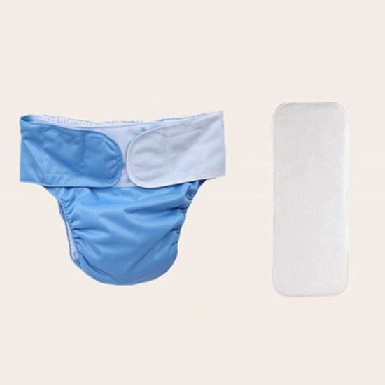 Culotte D'incontinence Lavable Et Réutilisable - Taille Unique Unisexe - Noir - Absorption Moyenne - Garantie à Vie