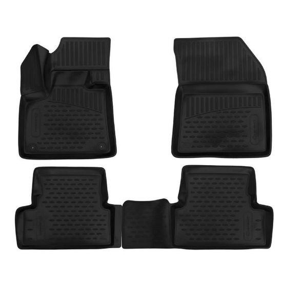 Logo Tapis De Sol Noir Velours Sur Mesure Pour Peugeot 307