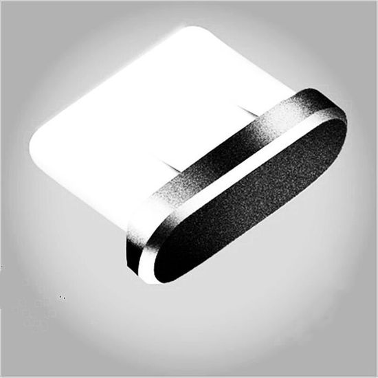 Bouchon Anti-poussière USB-C En Forme De Cœur - Dégradé Rouge - Pour Téléphone, Tablette, Ordinateur