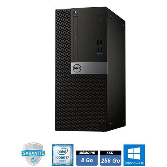 PC Dell OptiPlex 990 DT Intel Core i7-2600 RAM 32Go SSD 240Go Windows 10  Wifi - MonsieurCyberMan