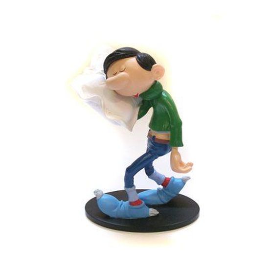 Figurine Gaston Lagaffe - L'oreiller Quick - Collection