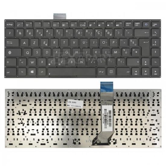 Clavier AZERTY Original ASUS Pour Vivobook S400C, S400CA, V400C, V400CA – Neuf