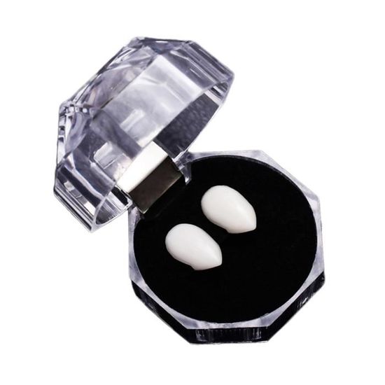 4  Dentiers De Vampire Pour Cosplay, Accessoires Pour Deguisement Dhalloween Fausses Dents Cadeaux~p145508392