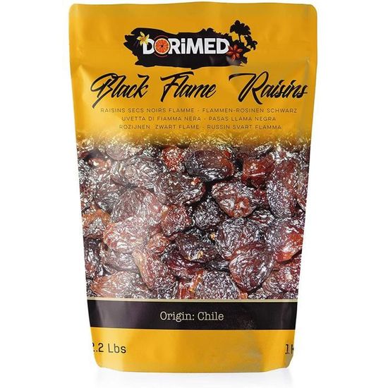 Raisin Sec Secs Noirs Kg Déshydratés Sans Pépins Sucre Idéal