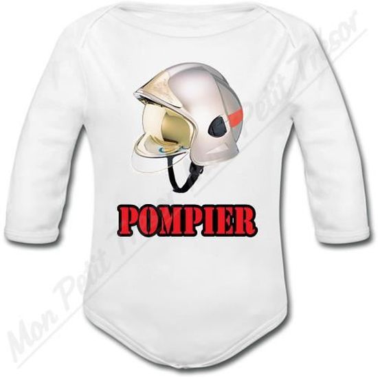Body Bebe Casque De Sapeur Pompi Cdiscount Pret A Porter
