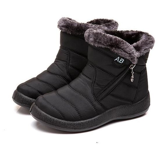 Bottines Féminines Hiver Chaudes