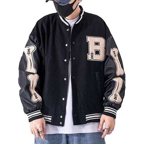 Veste homme baseball sales
