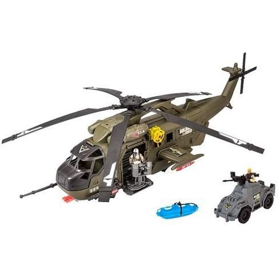Hélicoptère de combat - NO NAME - HELICO ME SUPERSTARS - Enfant - Mixte - Sciences et jeux - Noir