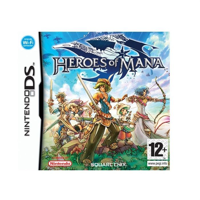 Ubisoft Heroes Of Mana / Jeu Console Ds