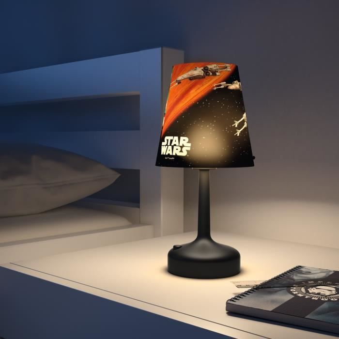 Philips Star Wars Lampe De Chevet Enfant Led Portable Dark Vador 26x10x10 Cm Blanc Achat Vente Philips Star Wars Lampe Plastique Cdiscount