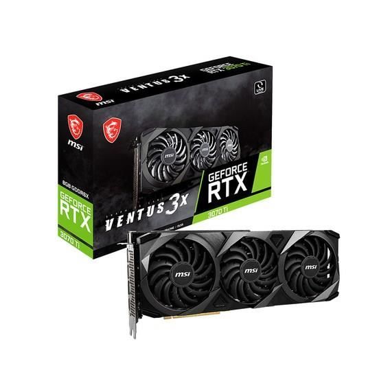 MSI Ventus 3X Carte Graphique RTX 3070 Ti 8Go OC LHR