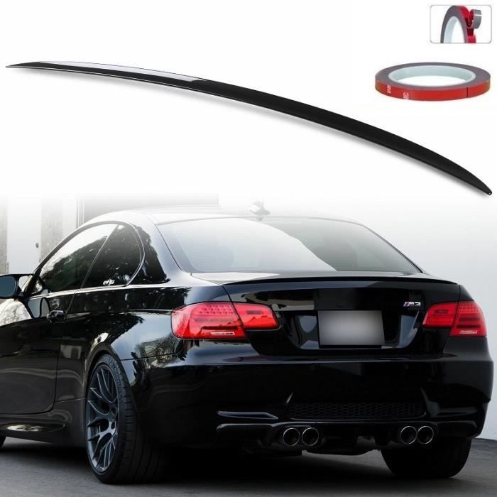 SPOILER DE COFFRE BECQUET M3 NOIR BRILLANT BMW SERIE 3 E92 COUPE DE 2006 A 2014