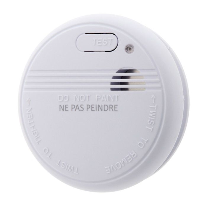 1 détecteur de fumée norme NF et CE, garantie 5 ans