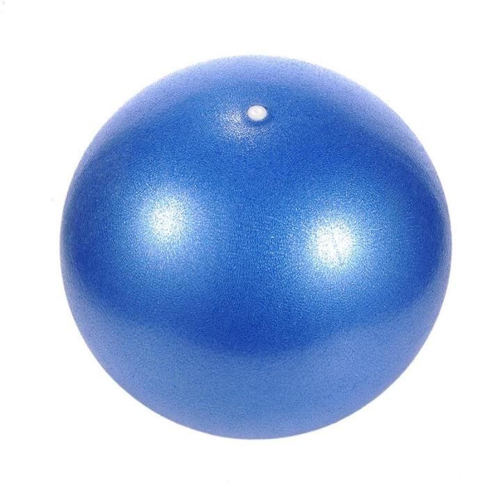 Nouveau 25 cm Mini gymnastique Fitness balle équilibre exercice Yoga balle Gym Fitness Pilates balle i - Modèle: Bleu -