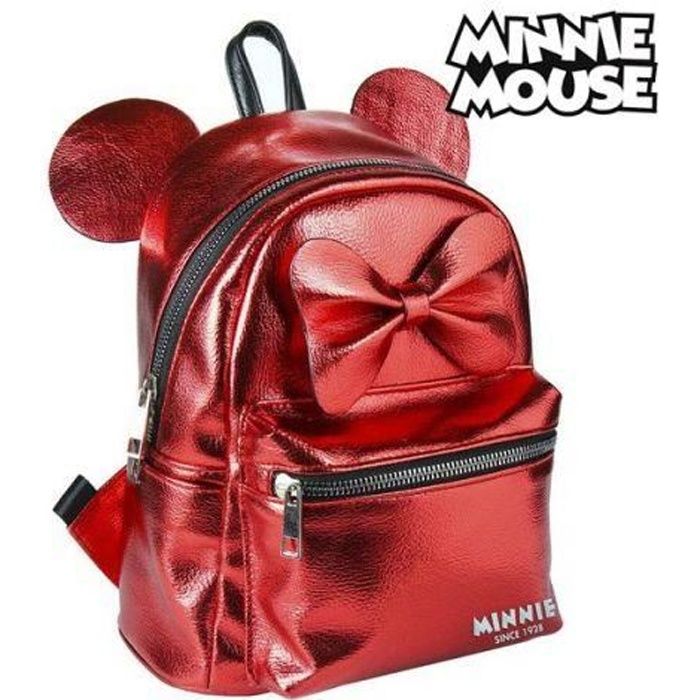 Sac à dos Casual Minnie Mouse 72822 Rouge Métallisé