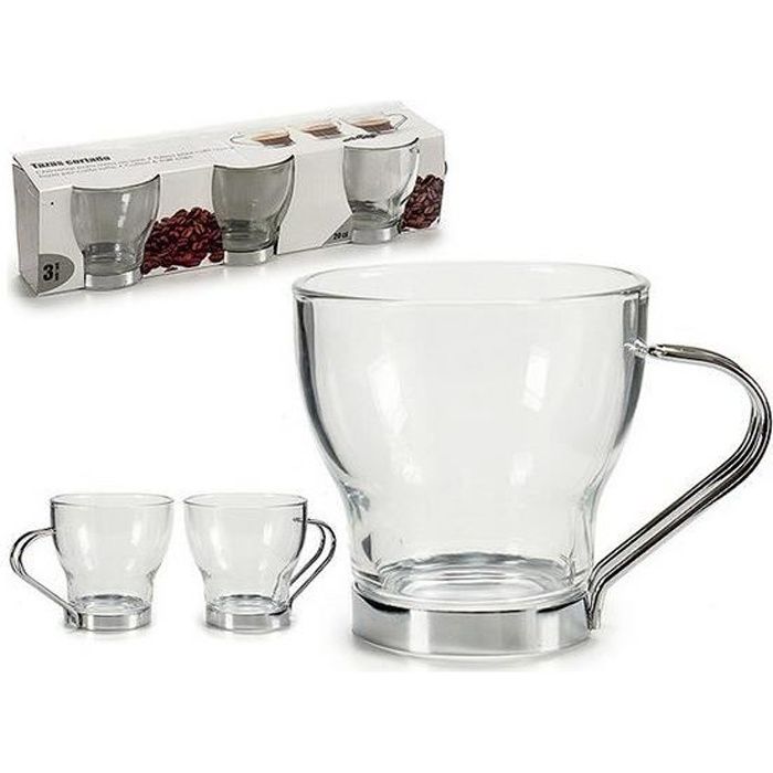 Ensemble de tasses à café Vivalto (3 Pièces) 20 cl
