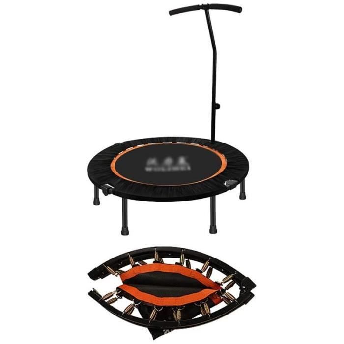 TRAMPOLINE FITNESS ZXQZ Trampolines Fitness Mini-Trampoline, Fitness Adulte Sports Fitness Trampoline Intérieur Bouncing 345