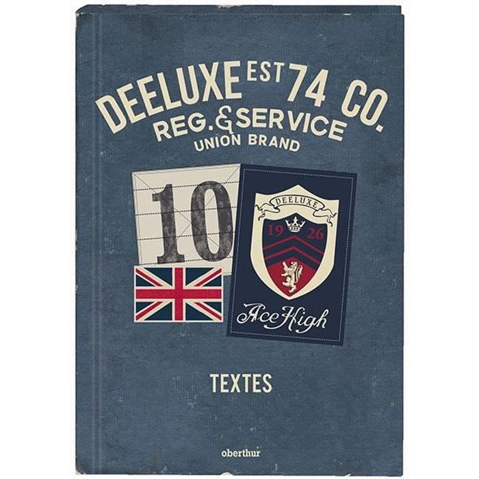 Cahier de textes Deeluxe Rugby