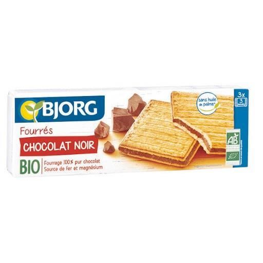 Fourrés chocolat noir bio 225 g Bjorg