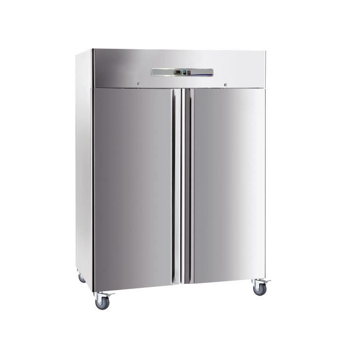Armoire Positive 1400 Litres 2 portes toute inox