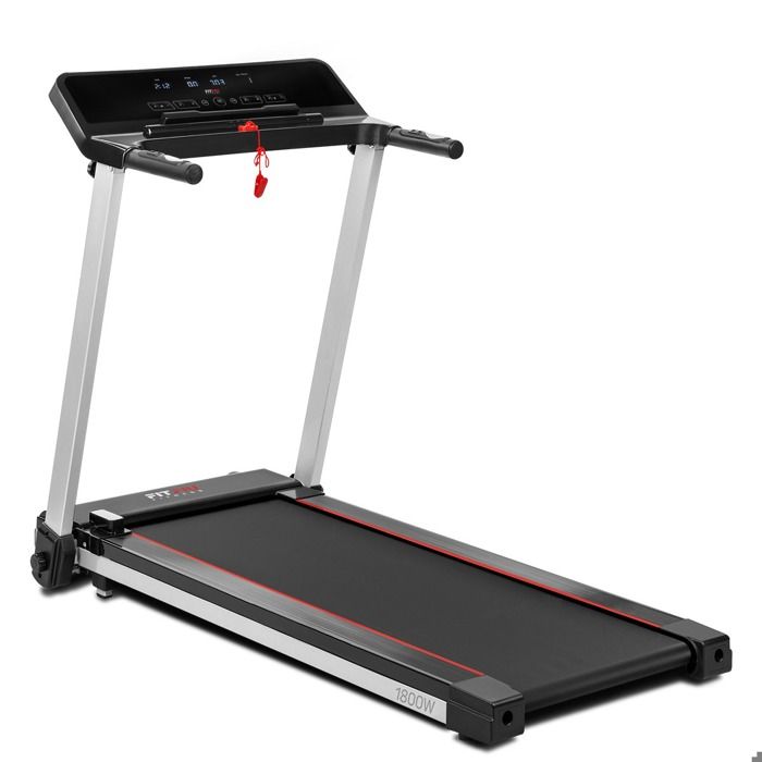 Tapis de course pliable MC-260, vitesse 12km/h, poids max. 110kg, 1800W - FITFIU Fitness