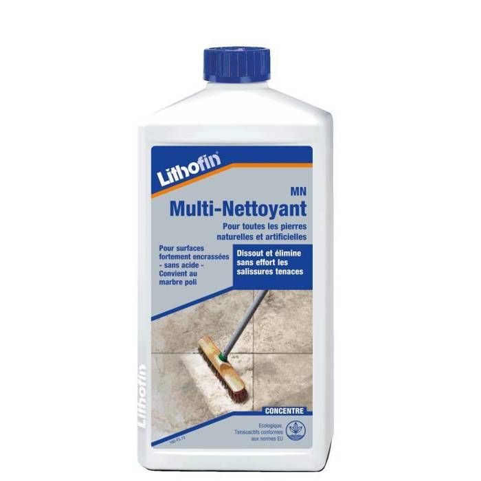 MN Multi-Nettoyant - Nettoyant pierre naturelle - Lithofin - conditionnement:1 L