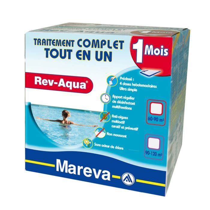 Traitement complet mensuel - Rev-Aqua 18-30 m3