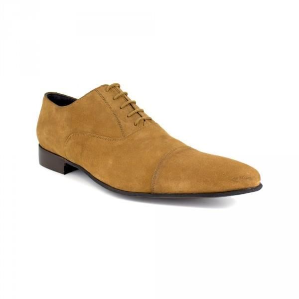 Richelieu J.Bradford Cuir Camel JB-EASTON - Couleur - Camel