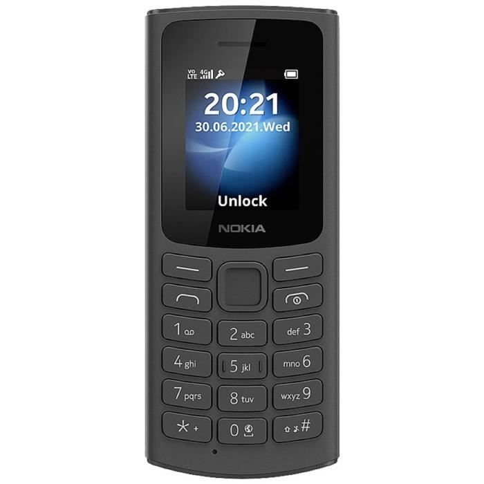 Nokia 105 Téléphone portable noir