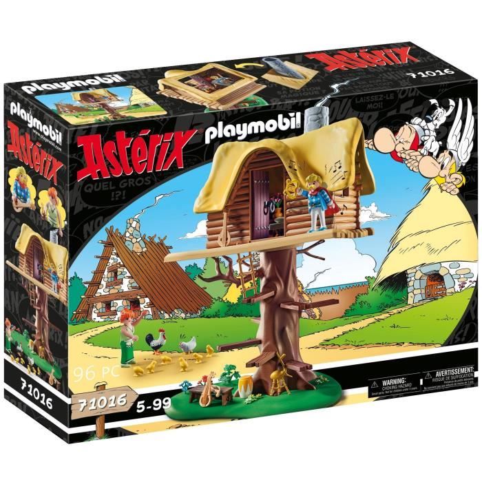 PLAYMOBIL - 71016 - Astérix : La hutte d'Assurancetourix