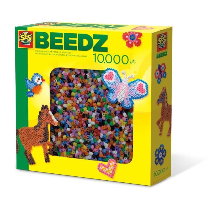 SES Creative ensemble de perles Beedz mix 10000 pièces