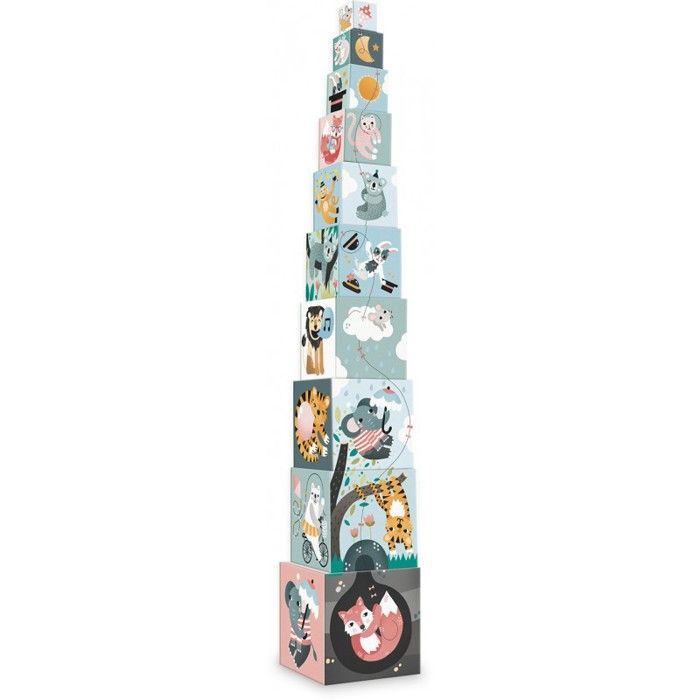 Vilac - Cubes Gigognes - Les Animaux - VILAC