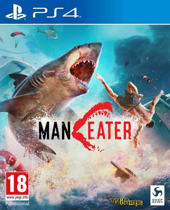 Jeu PS4 Maneater Version Import Action Blu Ray PEGI 18+