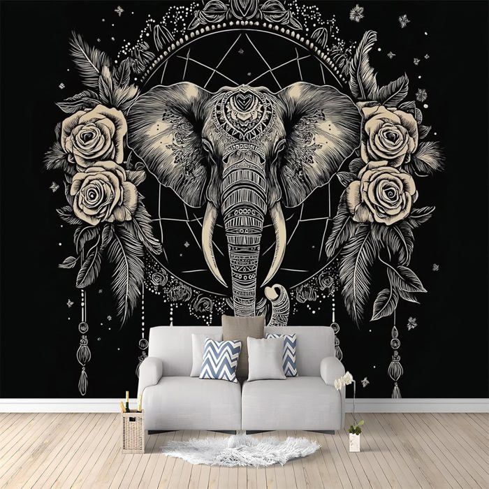 Papier Peint Panoramique 350 x 256 cm sur mesure taille Fresque Murale ...