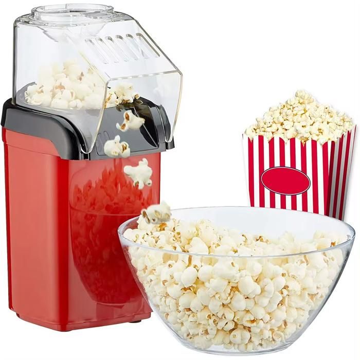 Machine à popcorn à air chaud sans matières grasses pour la maison 1200 W - -