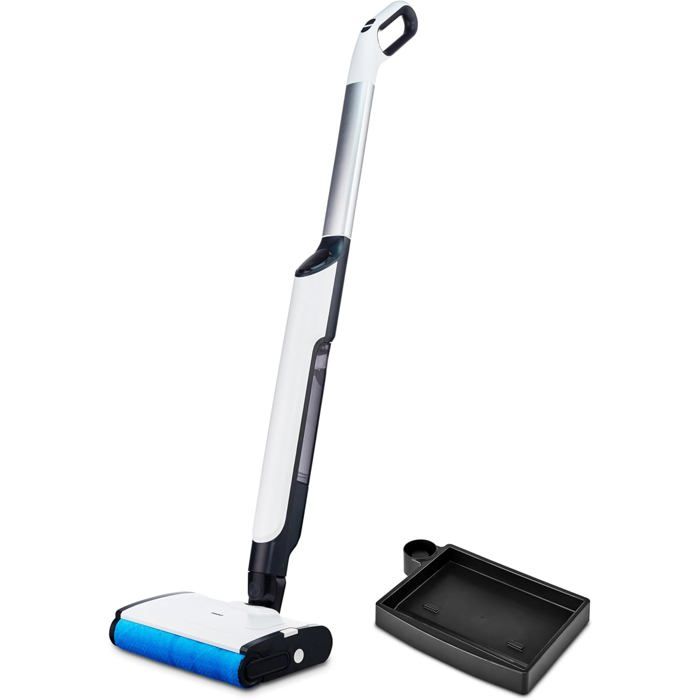 H11 Nettoyeur De Sol Sans Fil Réservoirs Eau Propre/Sale Brosse Motorisée Sols Durs 45 Min Autonomie Md100102