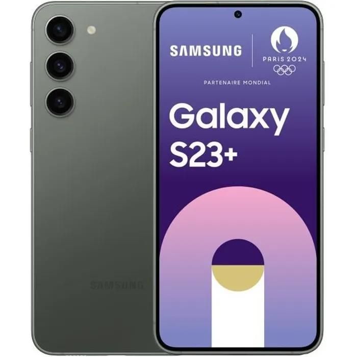 Smartphone - SAMSUNG Galaxy S23 Plus 512 Go 5G - Vert - Single SIM US Version