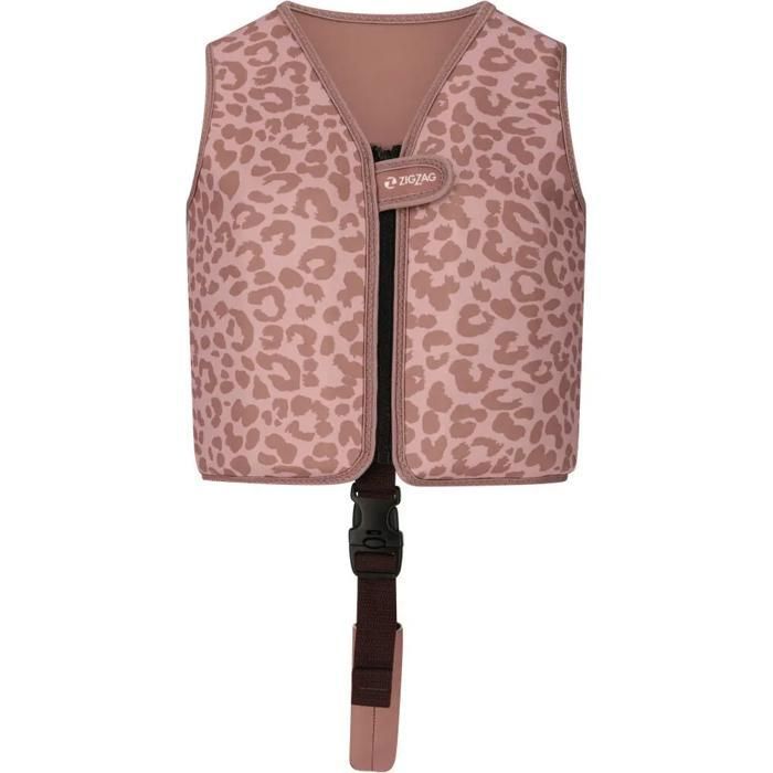 Gilet de natation enfant Zigzag Lamai Neoprene - twilight mauve