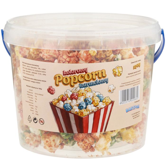 Popcorn prêt à consommer couleur caramel 270 g / 2 L