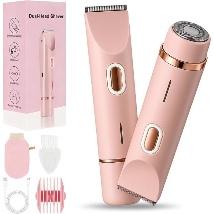Tondeuse Rasoir 2.0 Femme Rasoir électrique Femme Doux & Précis Avec Tête De Coupe Protectrice épilateur Sans Fil Design